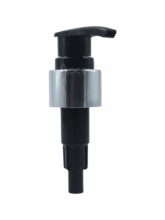 Dispenser Pump - 24/410MM -Left/Right Type - Black + Silver  Aluminum Collor